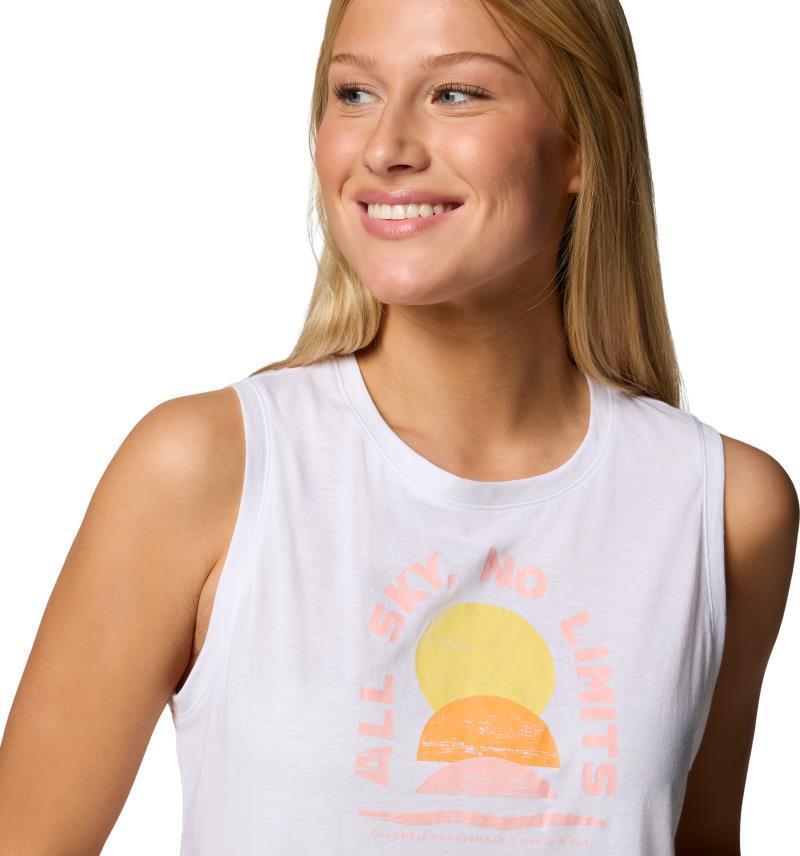 Ruby Springs Graphic Tank - Womens - white / no limits 1