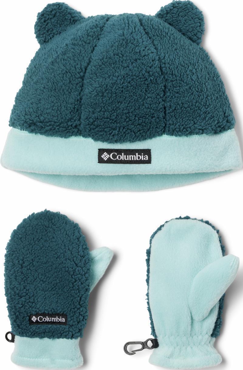 Rugged Ridge Beanie and Mittens - Toddler - Night Wave / Aqua Haze 1