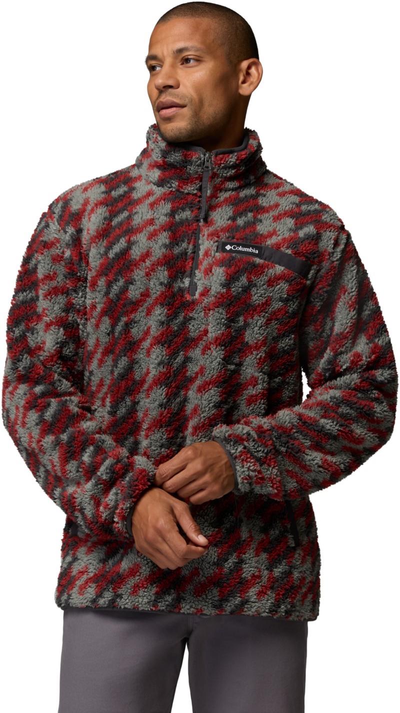 Rugged Ridge High Pile Half-Zip - Mens - sedona sage twills 1
