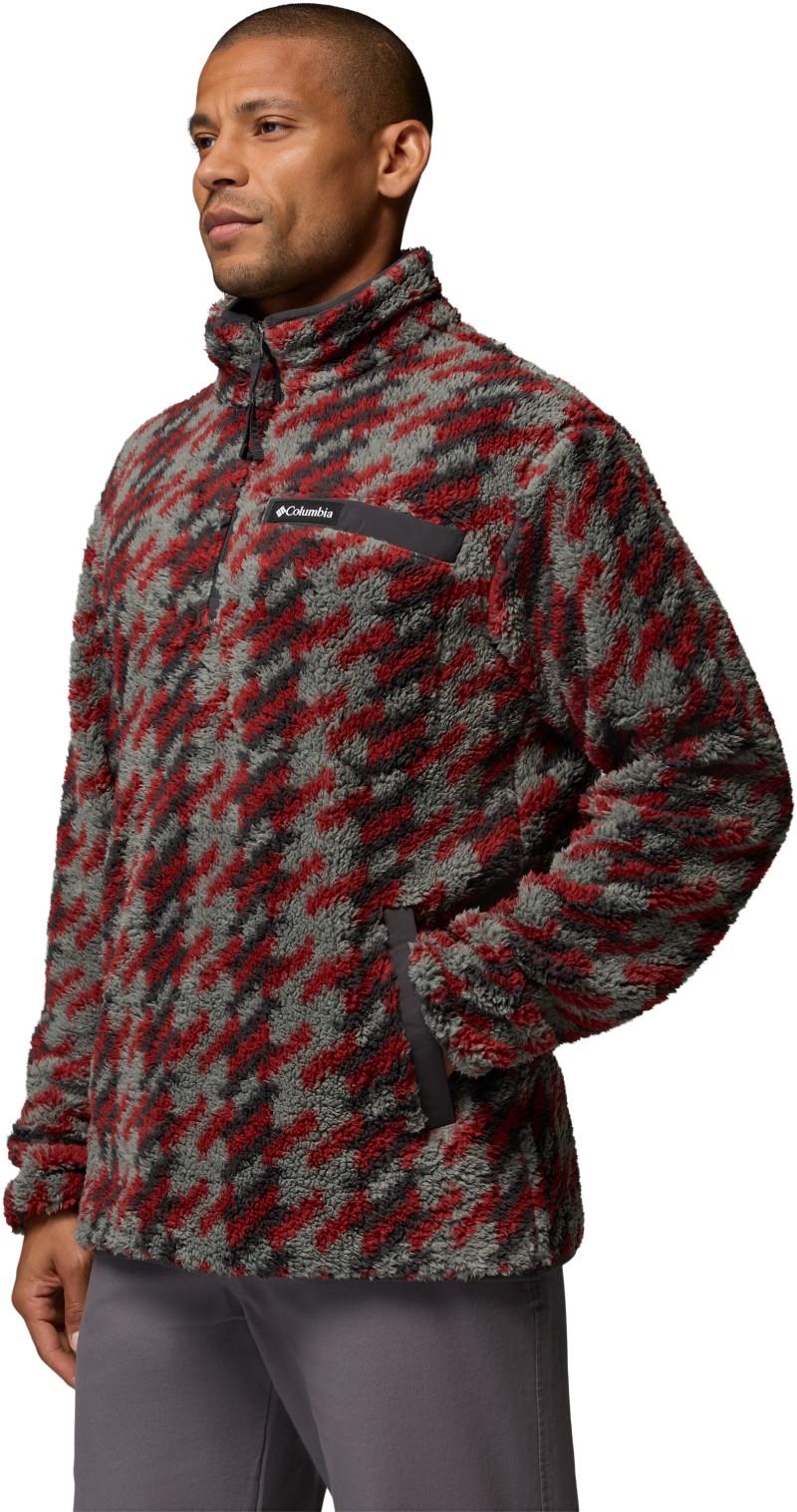 Rugged Ridge High Pile Half-Zip - Mens - sedona sage twills 1