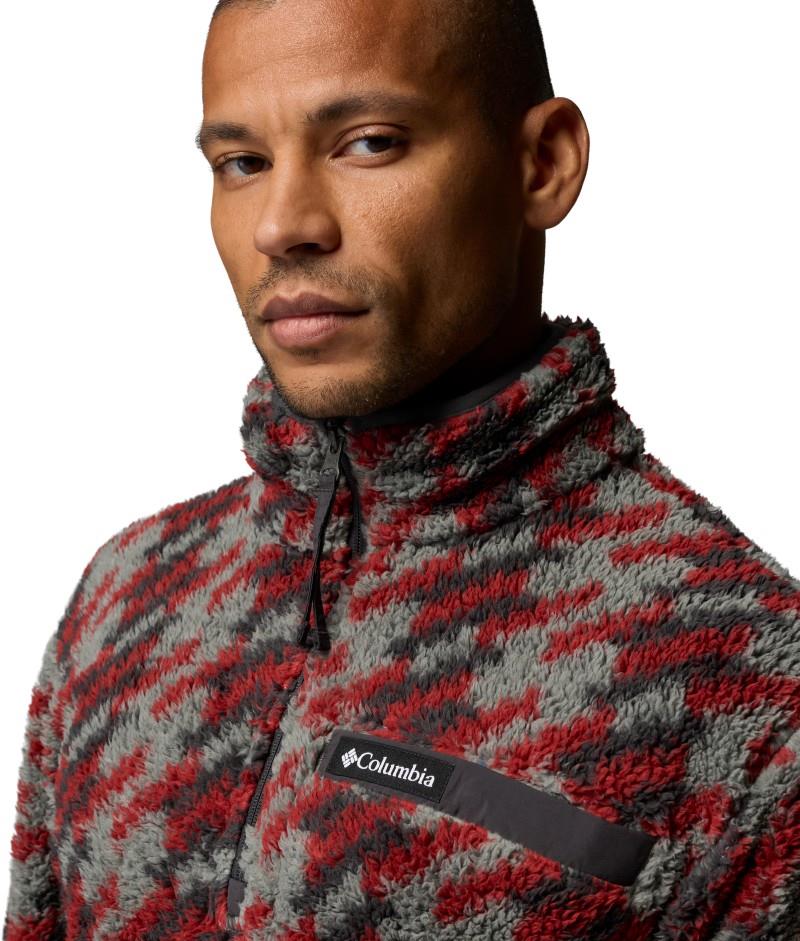 Rugged Ridge High Pile Half-Zip - Mens - sedona sage twills 1