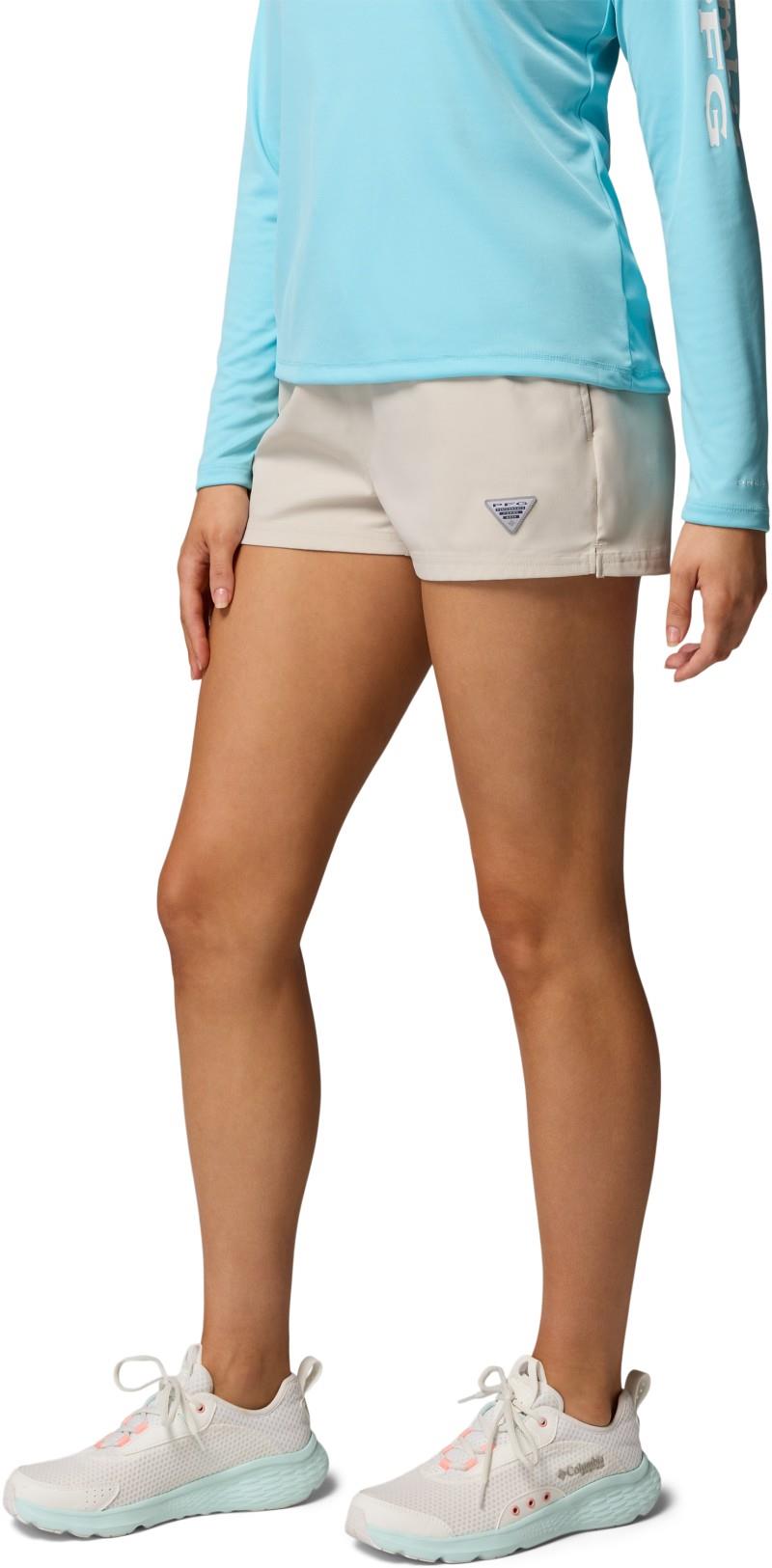 Rugged Water Shorts, 2" Inseam - Womens - dark stone 1