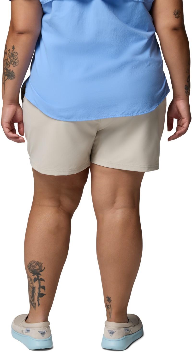 Rugged Water Shorts, 4" Inseam, Extended - Womens - dark stone 1