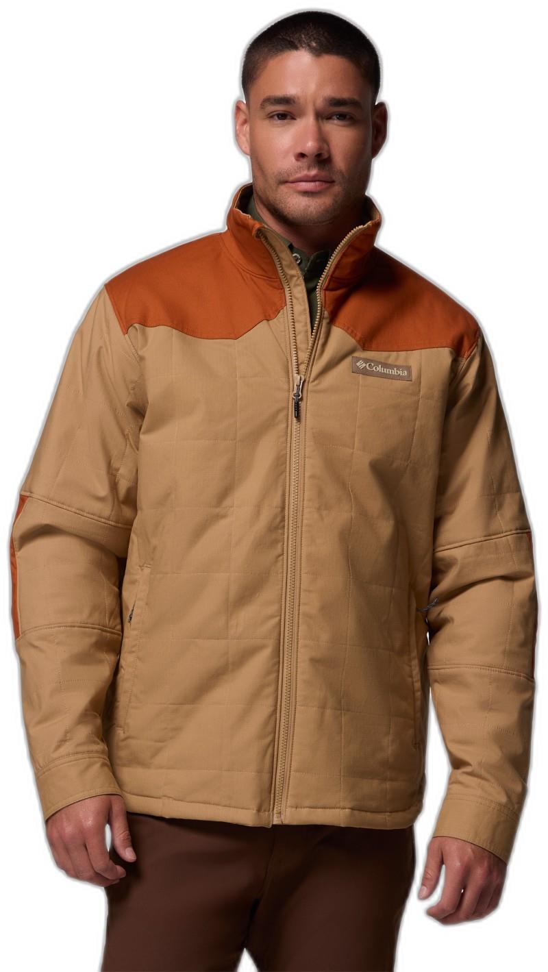 Saddle Point Insulated Jacket - Mens - sahara / cedar 1