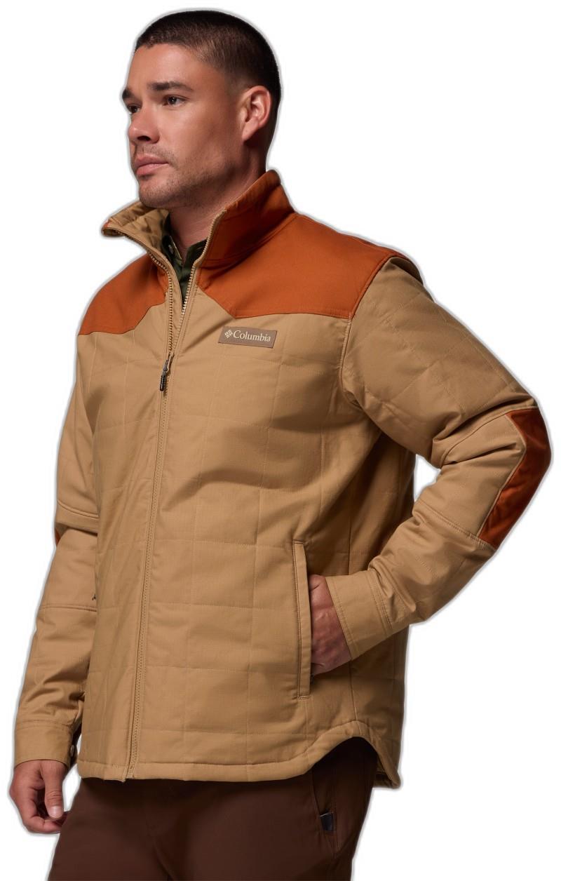 Saddle Point Insulated Jacket - Mens - sahara / cedar 1