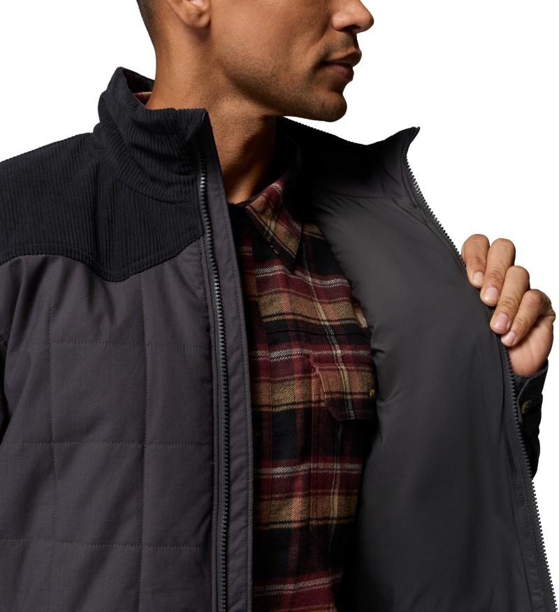 Saddle Point Insulated Jacket - Mens - shark / black 1