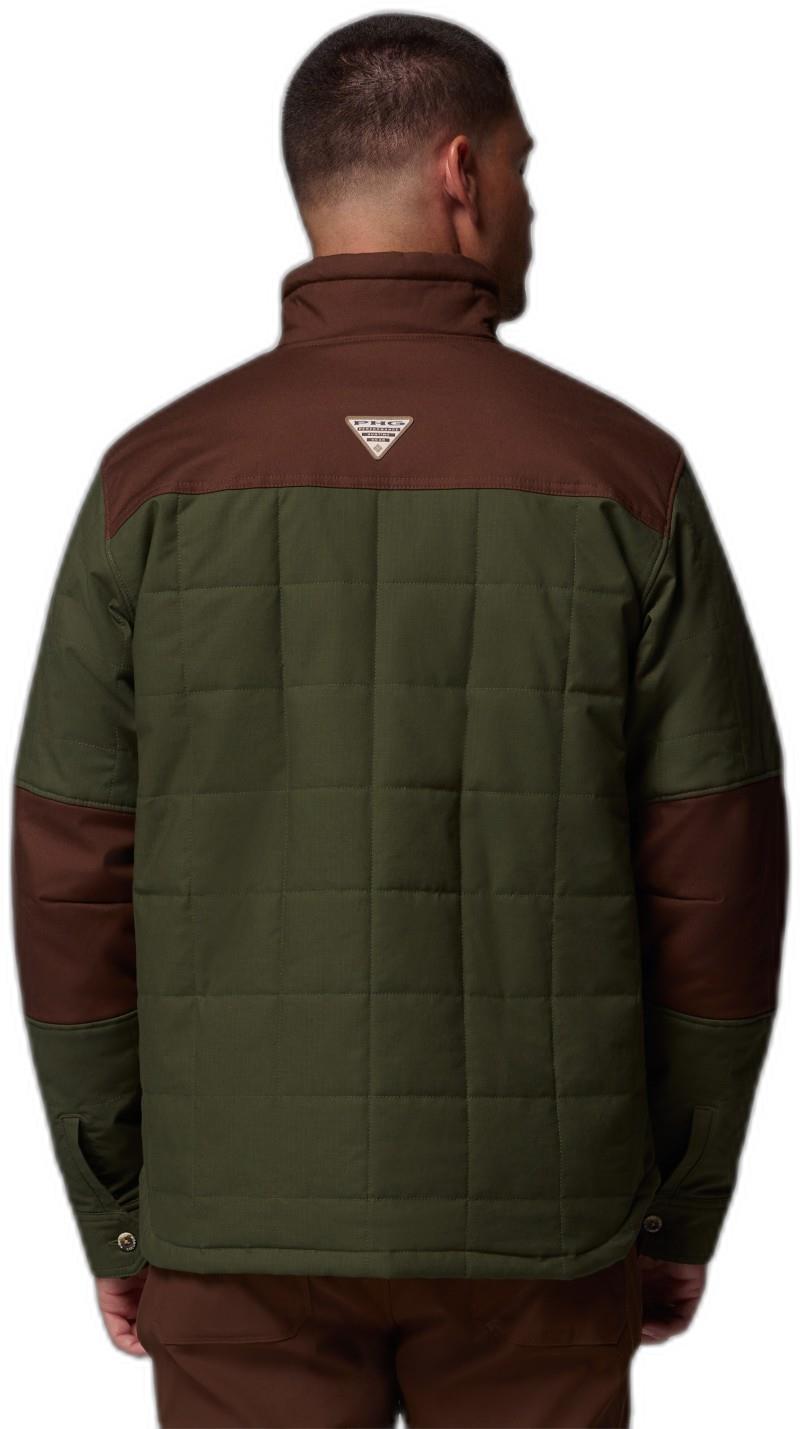 Saddle Point Insulated Jacket - Mens - surplus green / tobacco 1