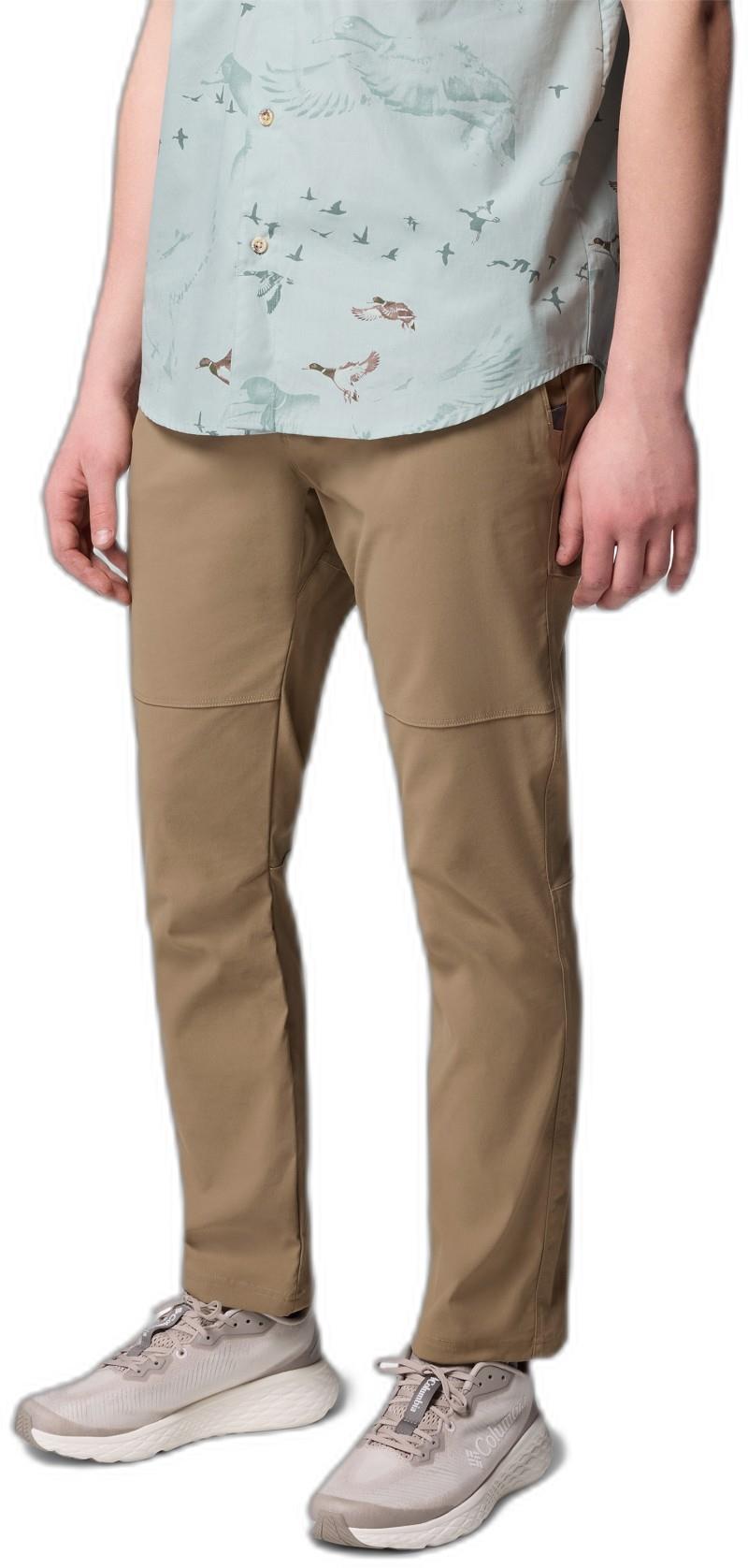 Saddle Point Pants, 34" Inseam - Mens - flax 1