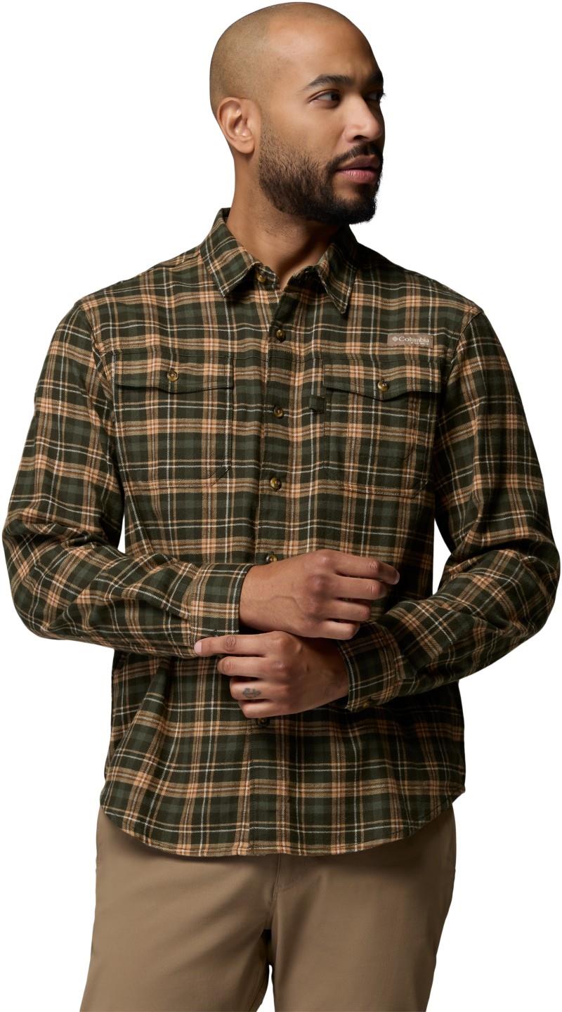 Saddle Point Tech Flannel - Mens - greenscape 1