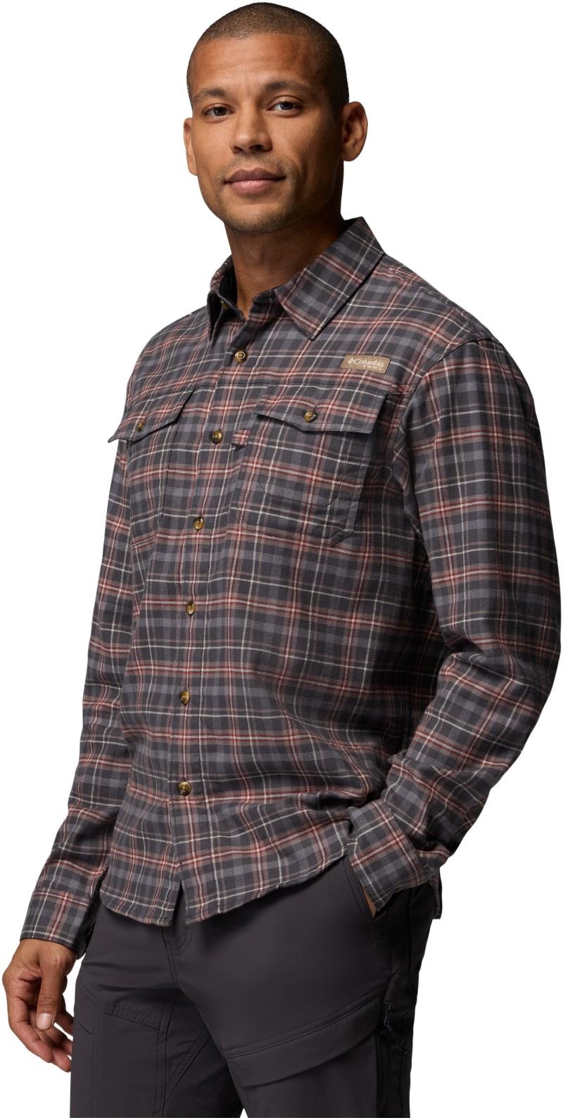 Saddle Point Tech Flannel - Mens - shark 1