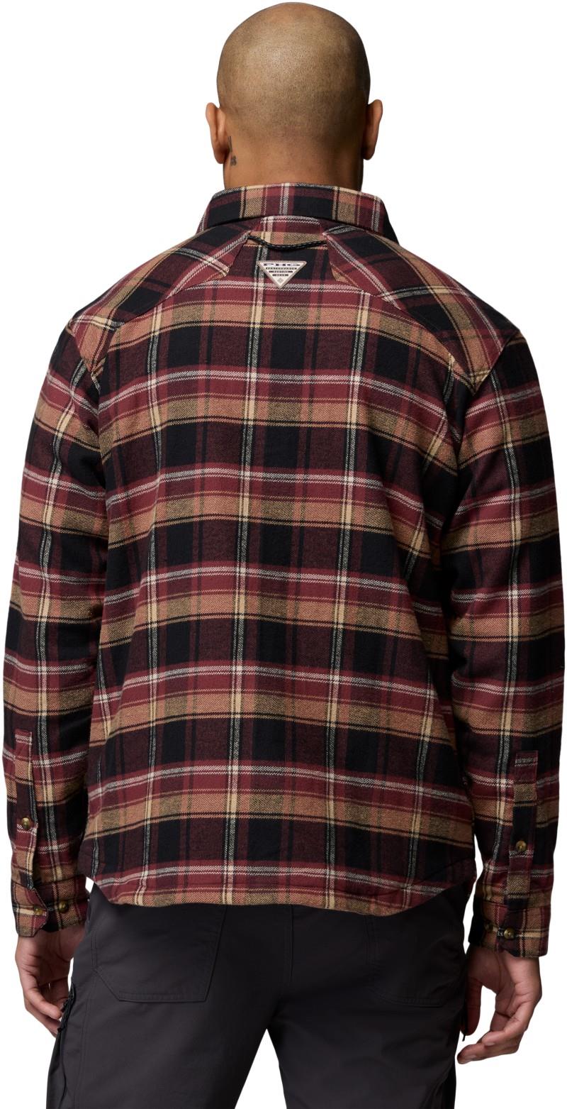 Saddle Point Warm Lined Flannel - Mens - black / roundup plaid 1