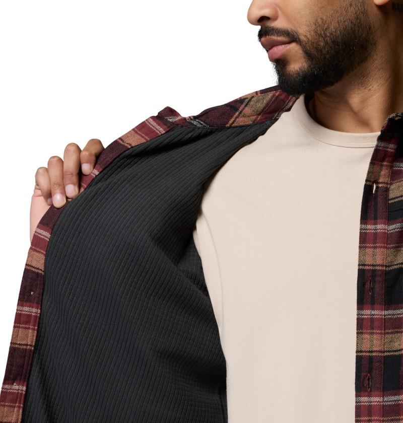 Saddle Point Warm Lined Flannel - Mens - black / roundup plaid 1