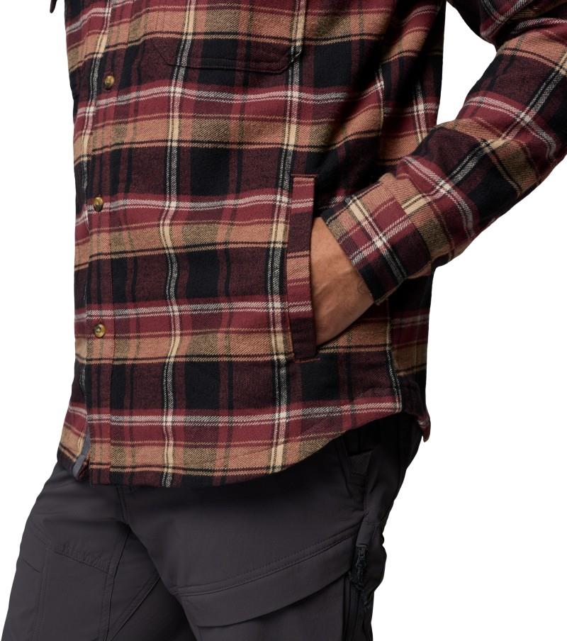 Saddle Point Warm Lined Flannel - Mens - black / roundup plaid 1