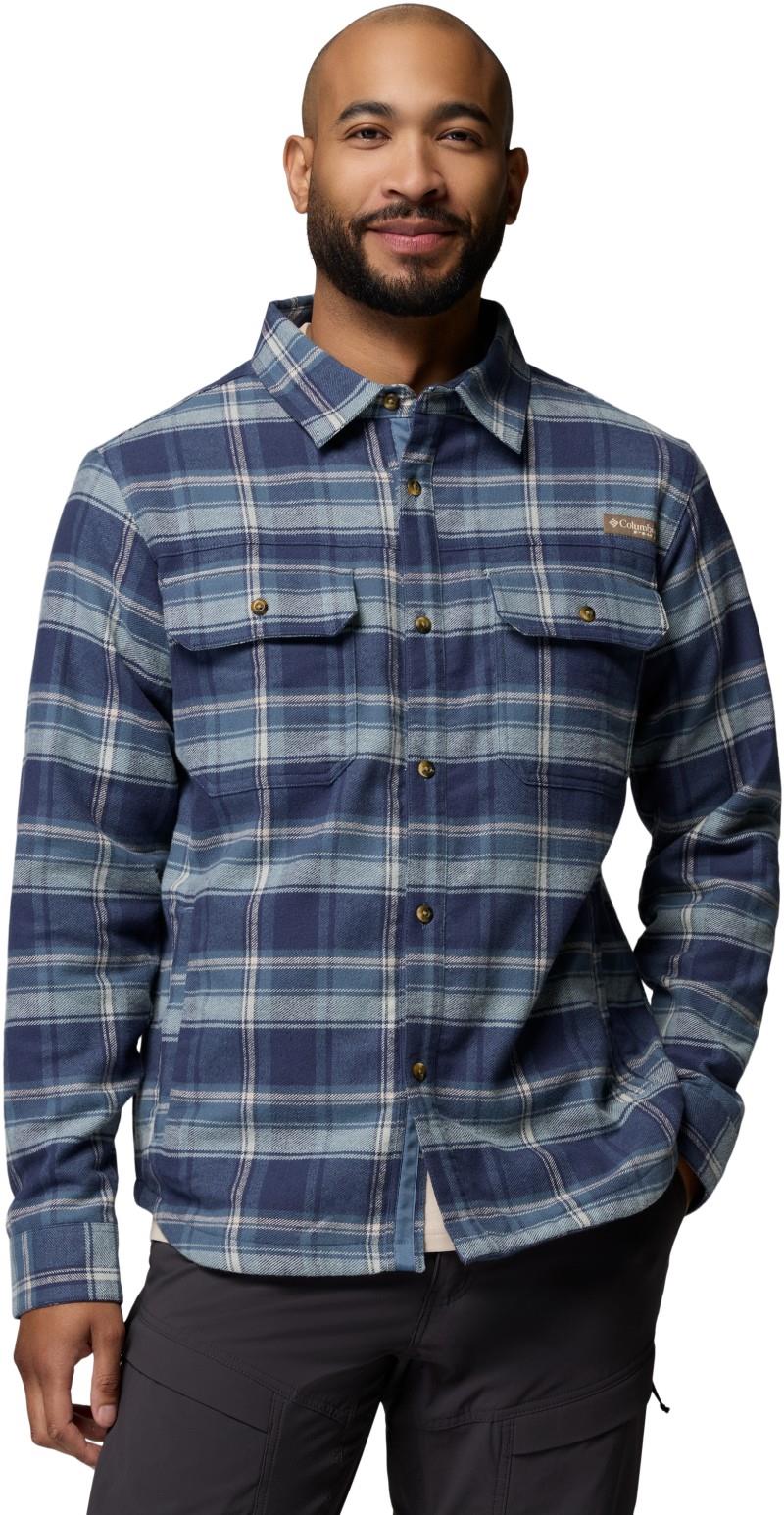 Saddle Point Warm Lined Flannel - Mens - nocturnal / roundup plaid 1