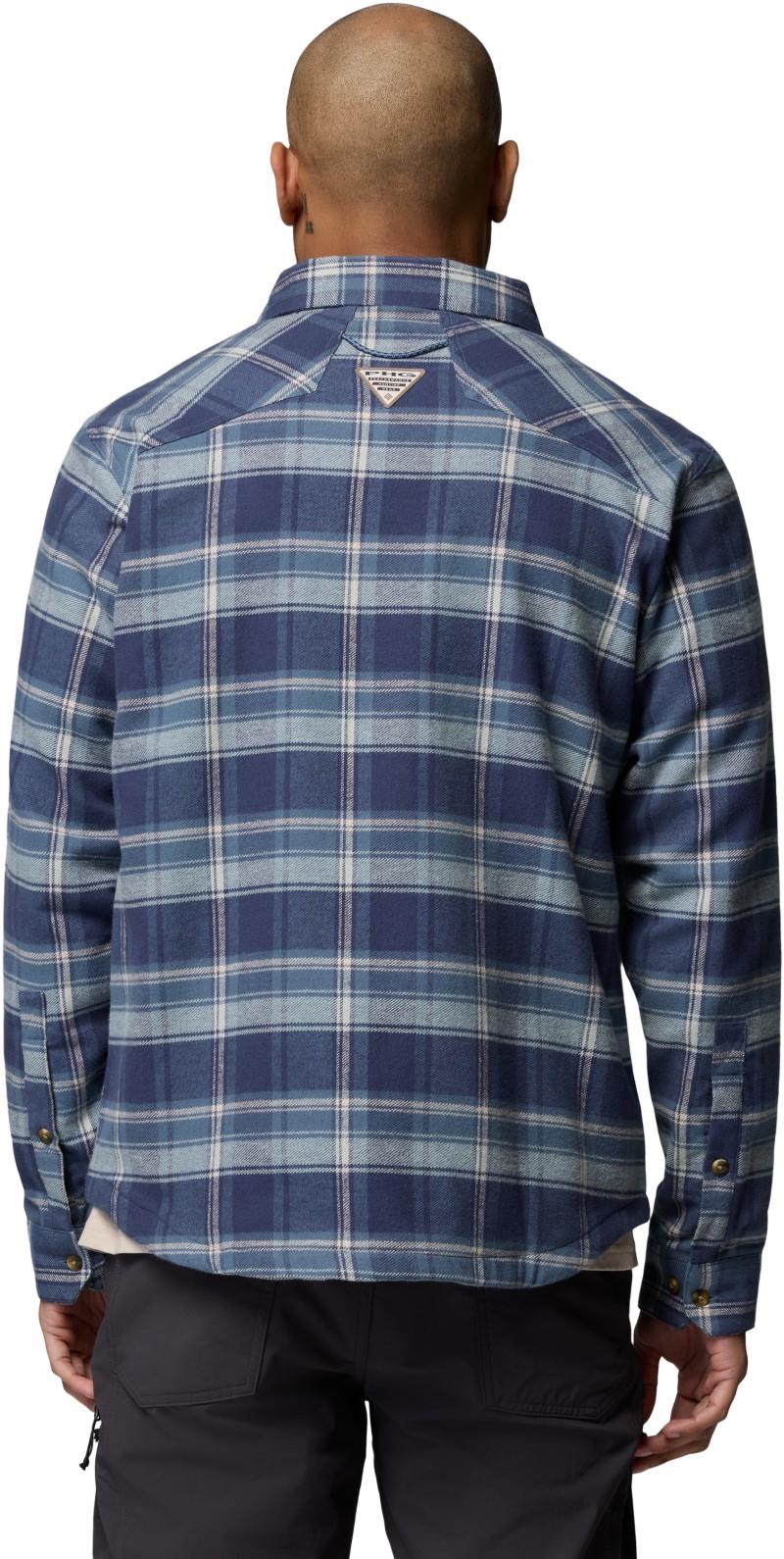 Saddle Point Warm Lined Flannel - Mens - nocturnal / roundup plaid 1