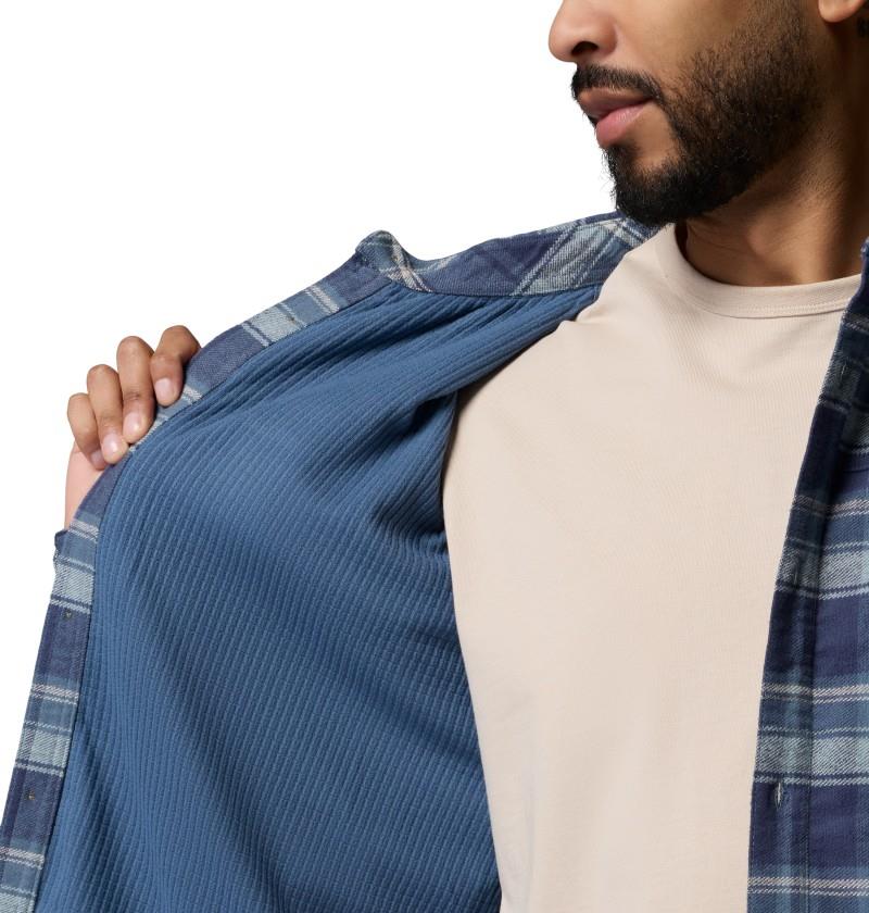 Saddle Point Warm Lined Flannel - Mens - nocturnal / roundup plaid 1
