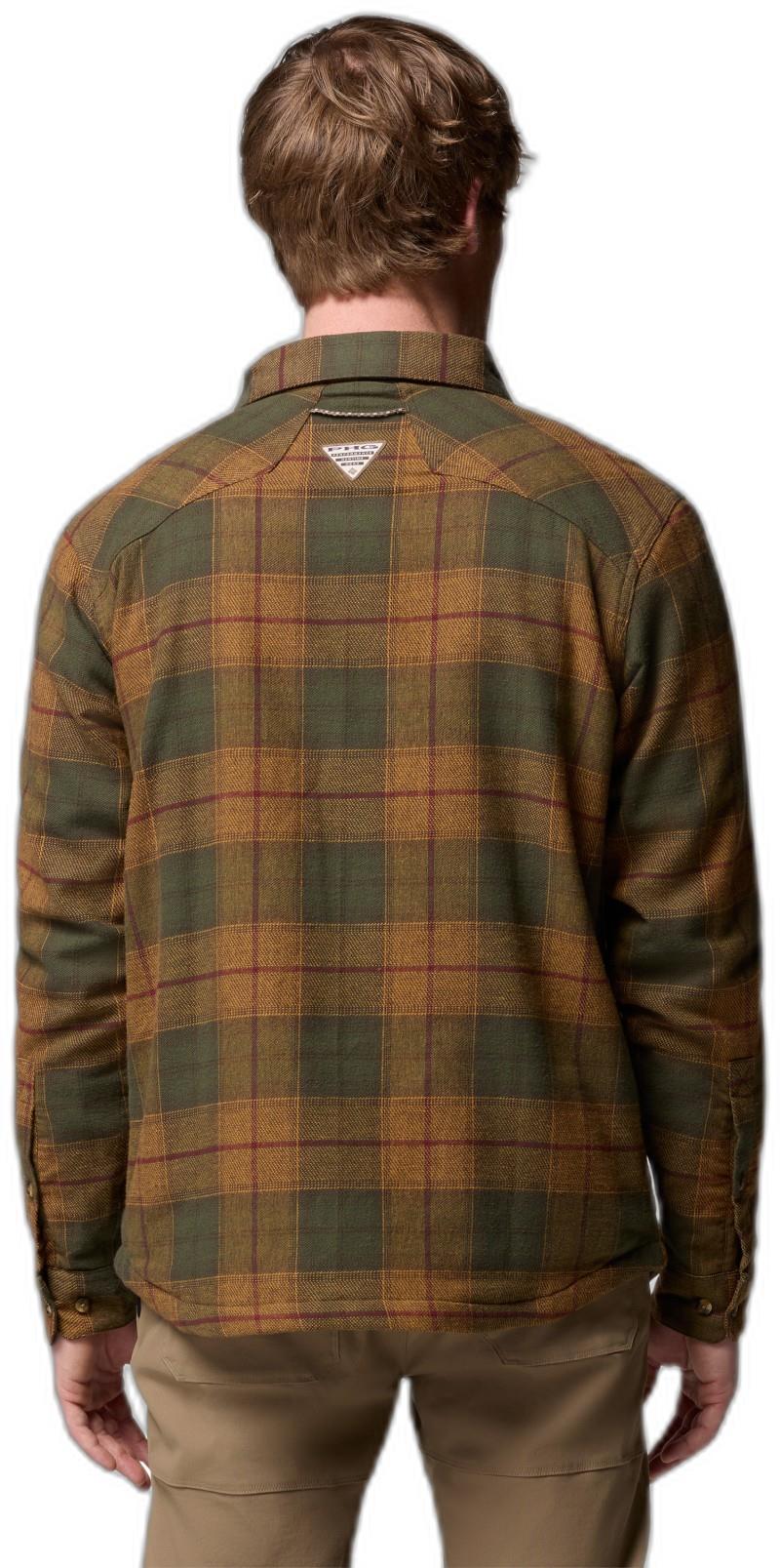 Saddle Point Warm Lined Flannel - Mens - red jasper iron sight buffalo 1