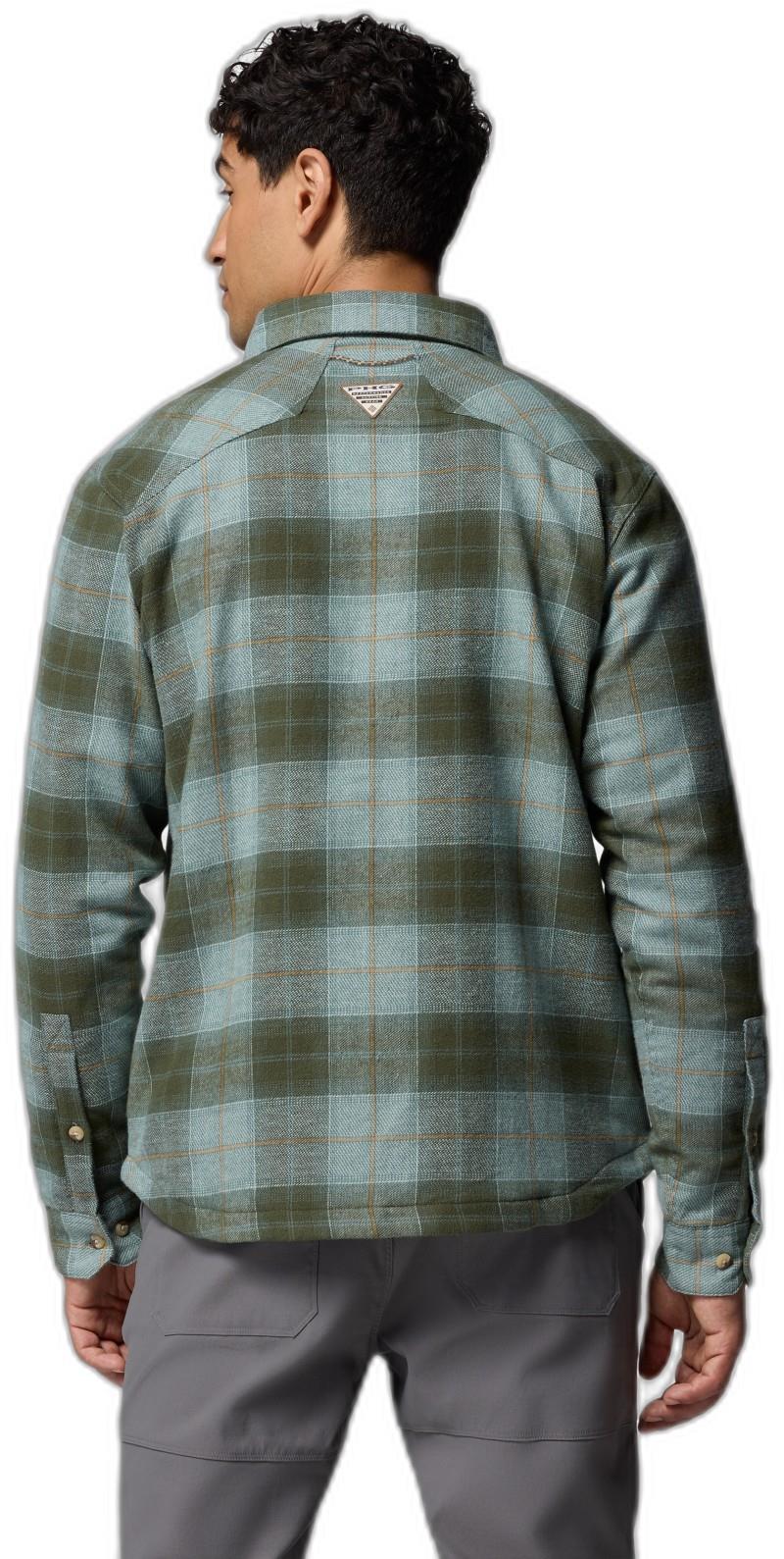 Saddle Point Warm Lined Flannel - Mens - surplus green iron sight buffalo 1