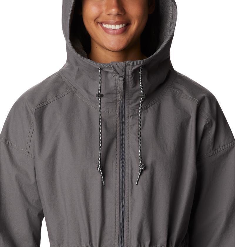 Sage Lake Long Lined Jacket - Womens - City Grey 6