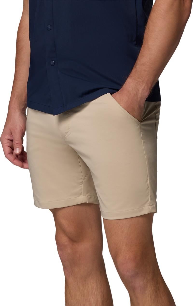 Sage Peak Chino Shorts, 7" Inseam - Mens - ancient fossil 1