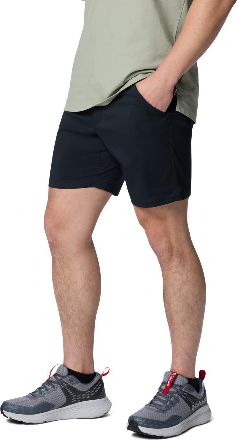 Sage Peak Chino Shorts, 7" Inseam - Mens - black 1