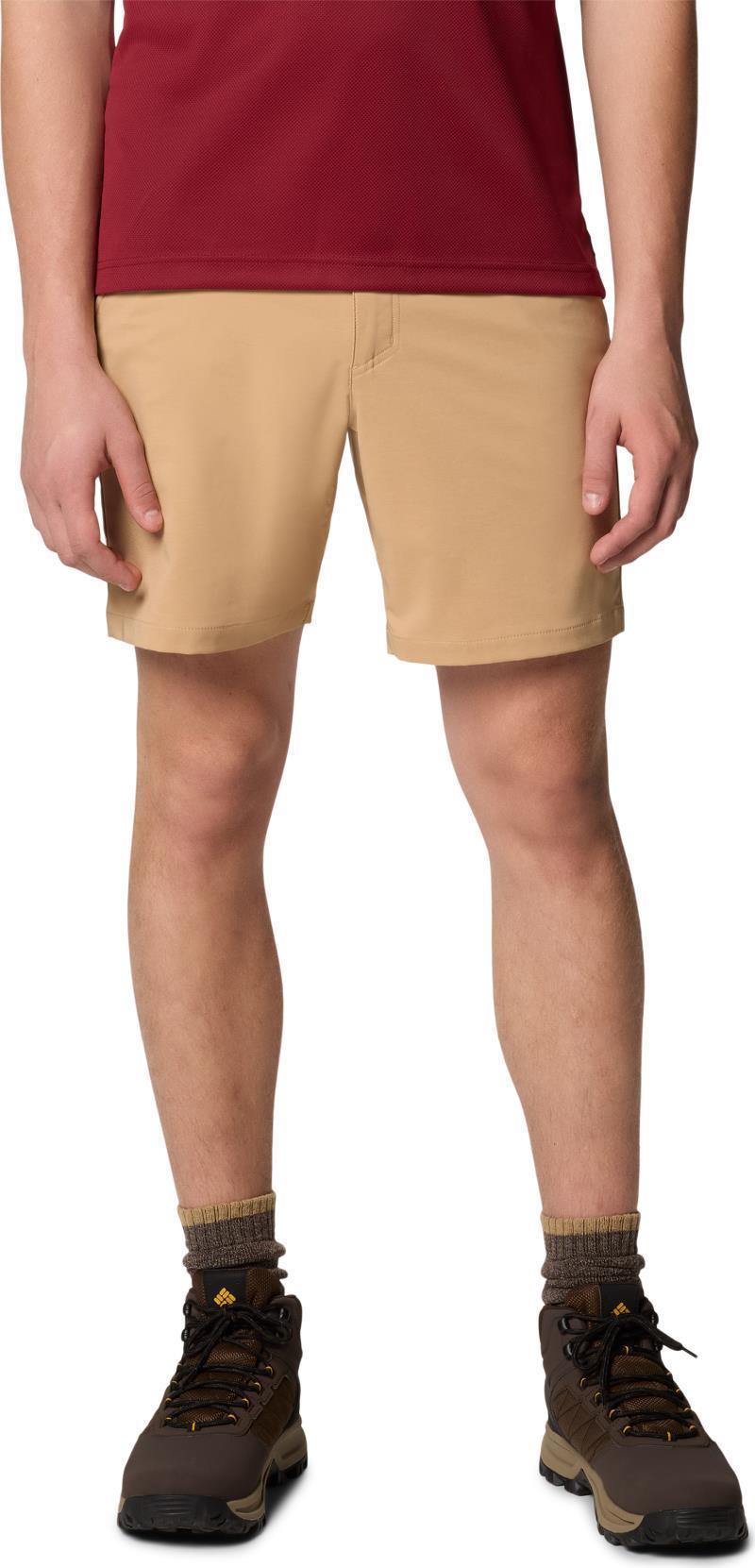 Sage Peak Chino Shorts, 7" Inseam - Mens - canoe 1
