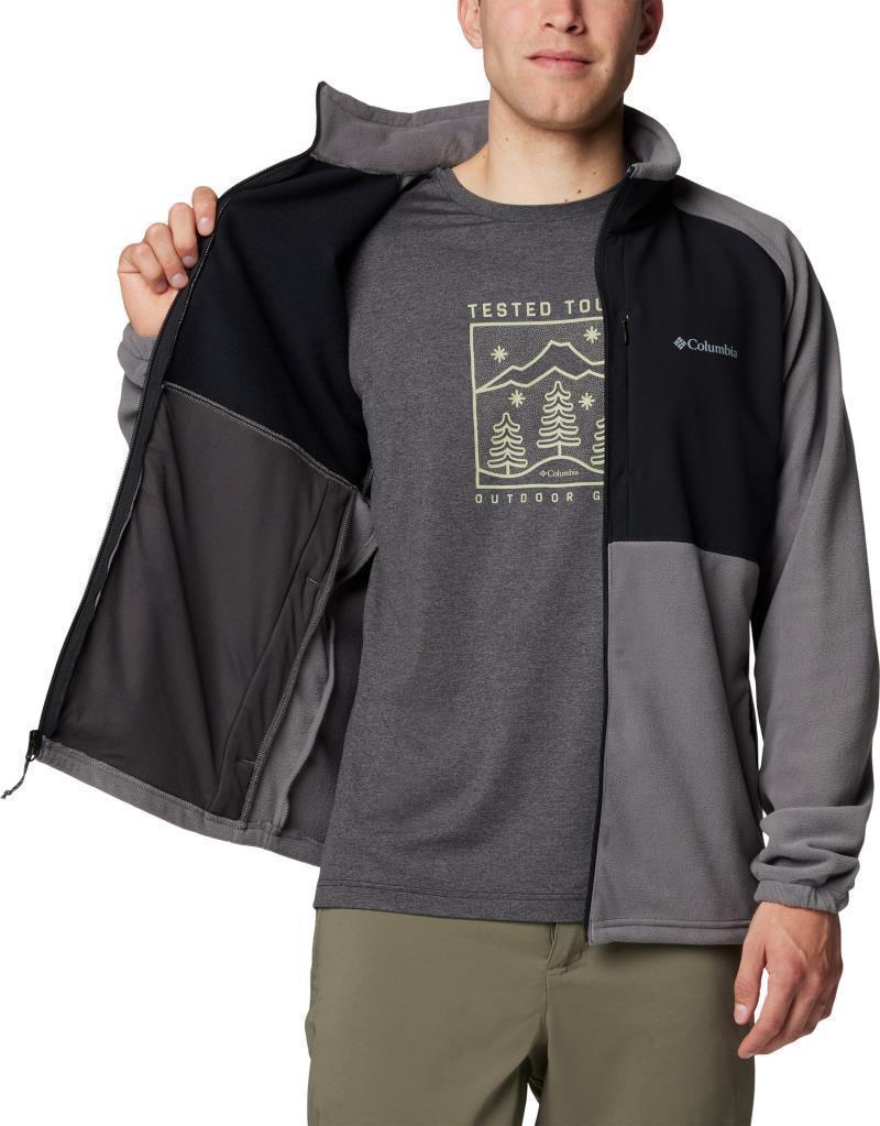 Sage Peak Full Zip Fleece - Mens - City Grey / Black 3
