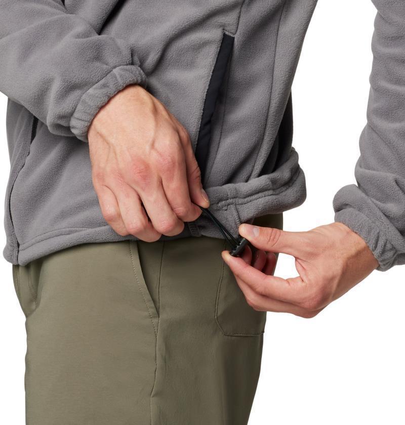 Sage Peak Full Zip Fleece - Mens - City Grey / Black 4