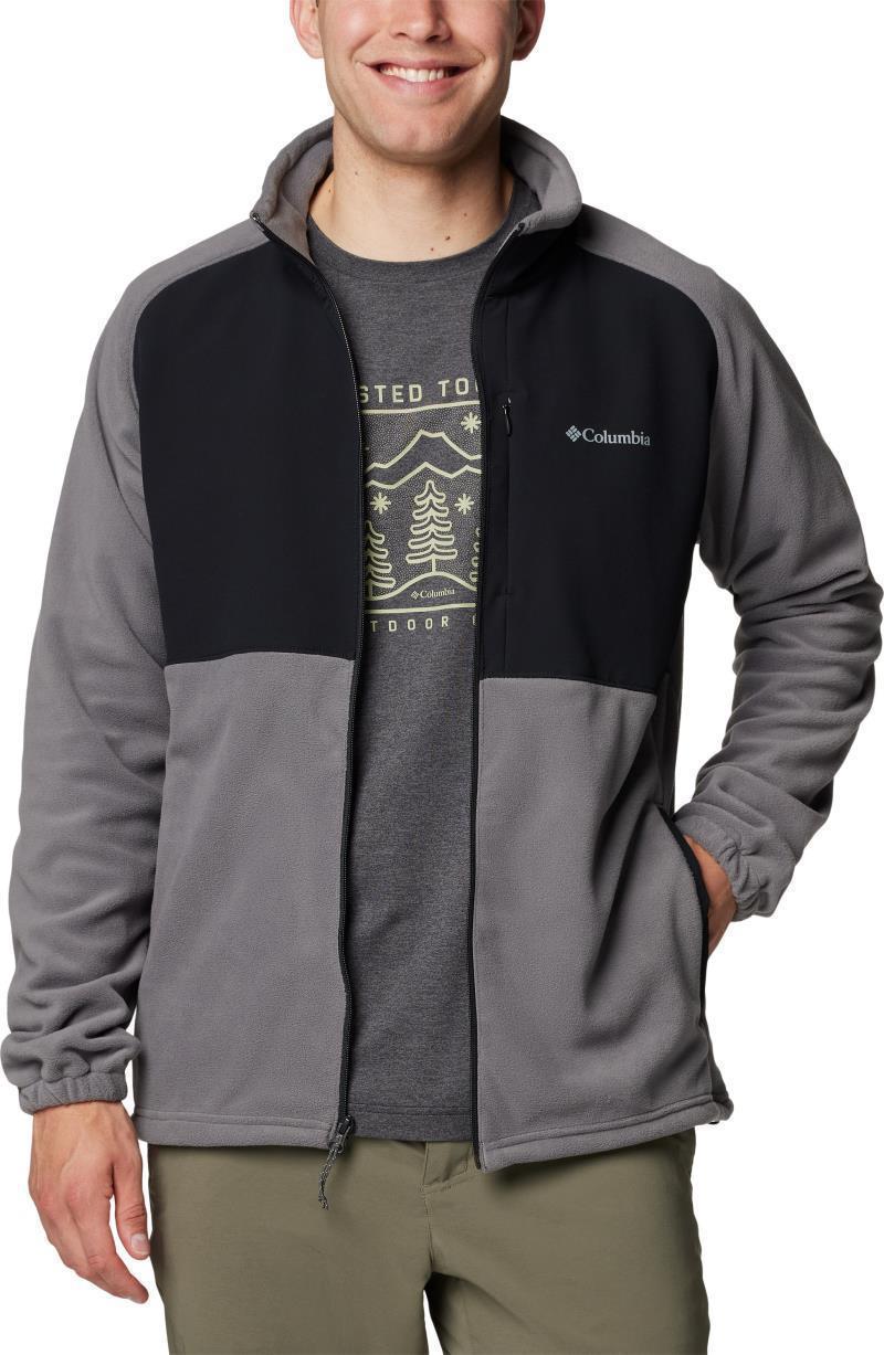 Sage Peak Full Zip Fleece - Mens - City Grey / Black 5