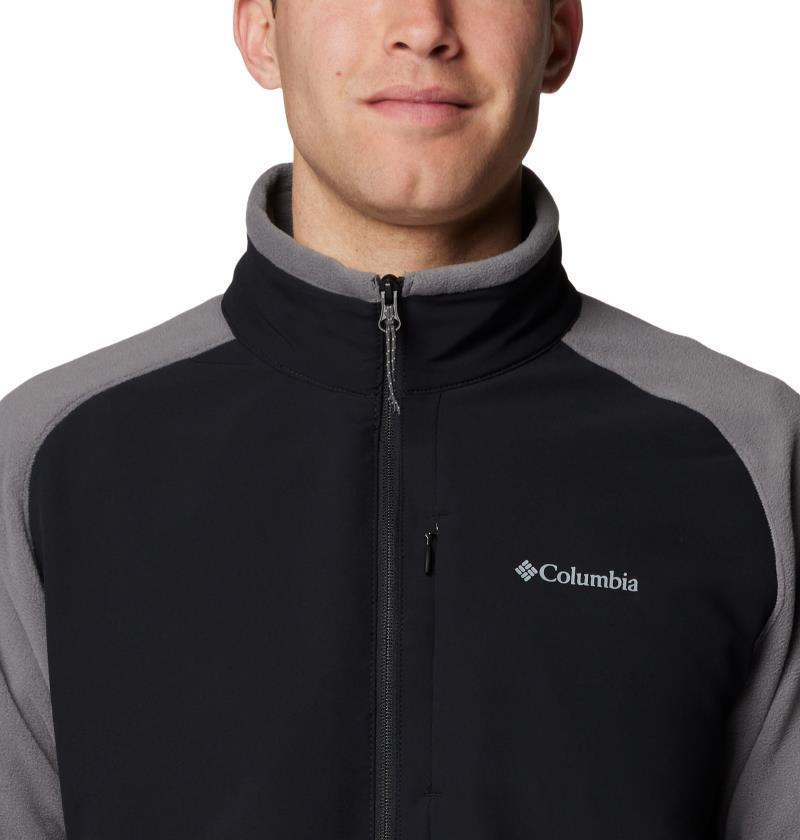 Sage Peak Full Zip Fleece - Mens - City Grey / Black 7