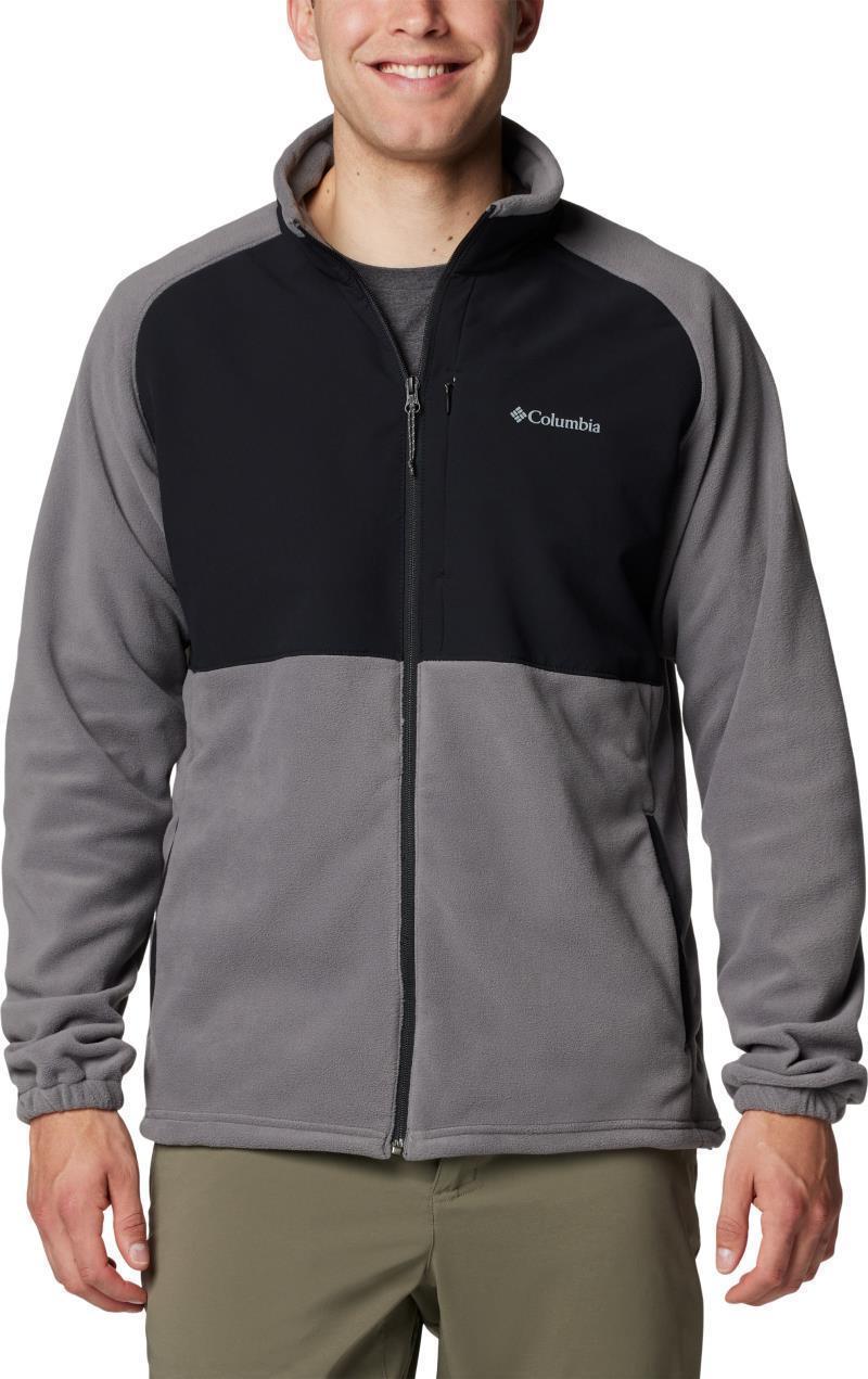 Sage Peak Full Zip Fleece - Mens - City Grey / Black 1