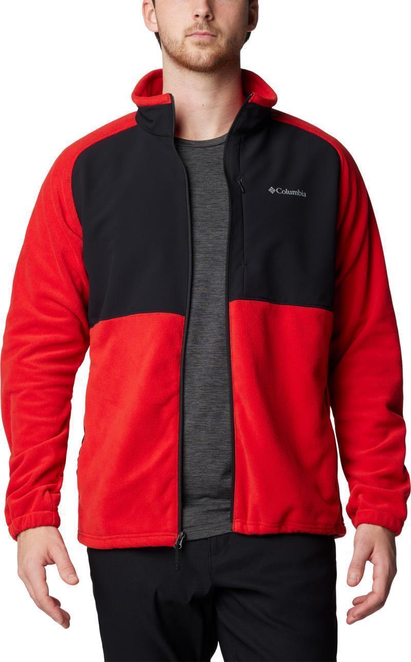 Sage Peak Full Zip Fleece - Mens - Sail Red / Black 5