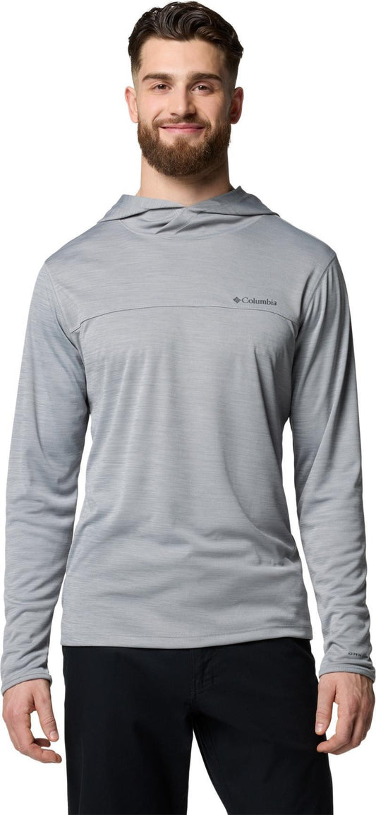 Sage Peak Knit Hoodie - Mens - columbia grey heather 1