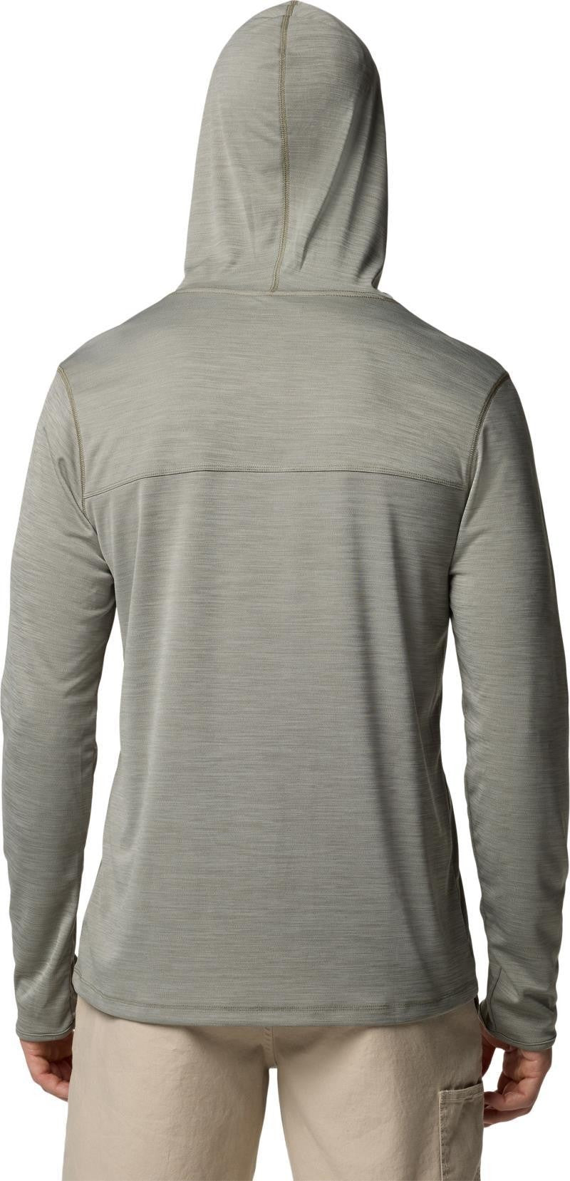 Sage Peak Knit Hoodie - Mens - stone green heather 1