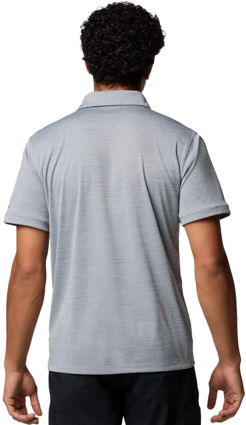 Sage Peak Knit Polo - Mens - columbia grey heather 1
