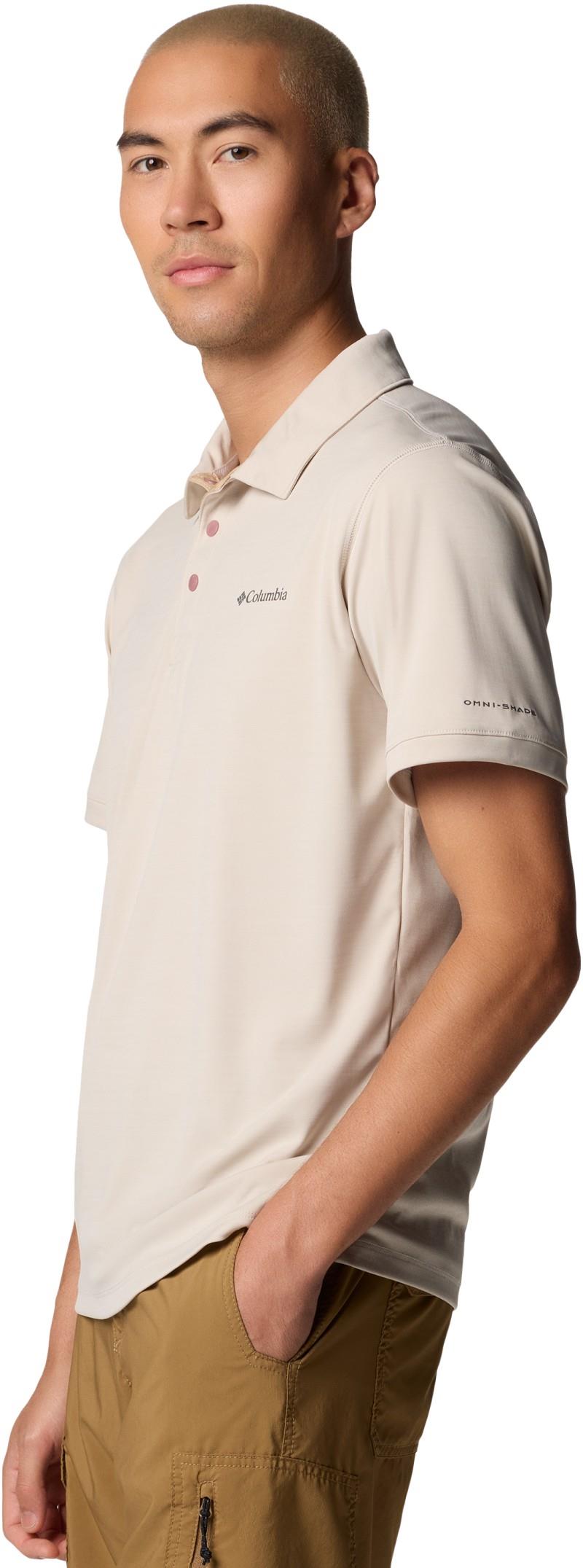 Sage Peak Knit Polo - Mens - dark stone heather 1