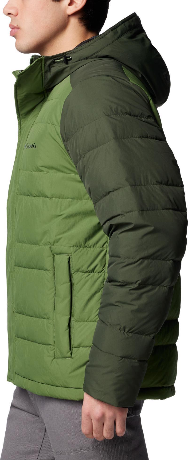Saltzman II Down Hooded Jacket - Mens - Canteen / Greenscape 6