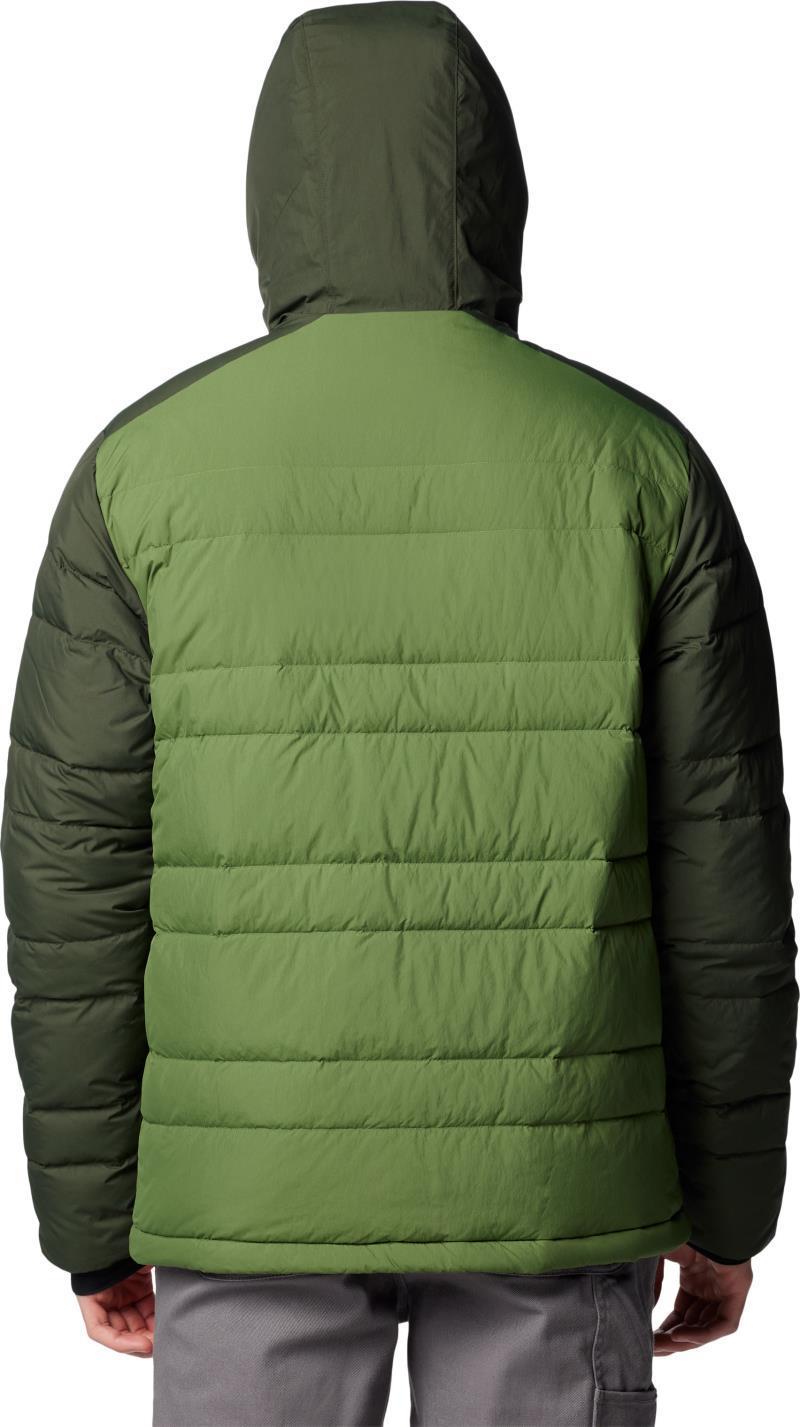 Saltzman II Down Hooded Jacket - Mens - Canteen / Greenscape 2