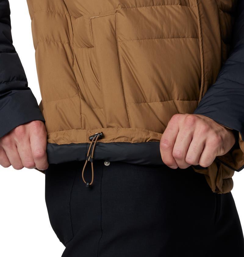 Saltzman II Down Hooded Jacket - Mens - Delta / Black 4