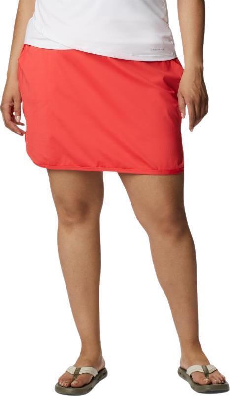 Sandy Creek Stretch Skort - Plus - Red Hibiscus 2