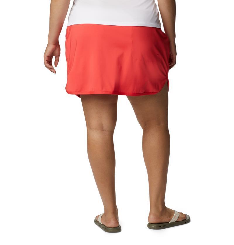 Sandy Creek Stretch Skort - Plus - Red Hibiscus 1