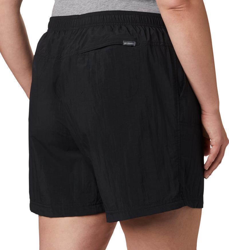 Sandy River Shorts, 6" Inseam - Plus - Womens - black 1