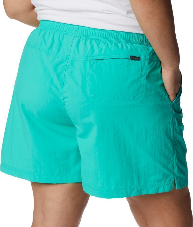 Sandy River Shorts, 6" Inseam - Plus - Womens - electric turquoise 1