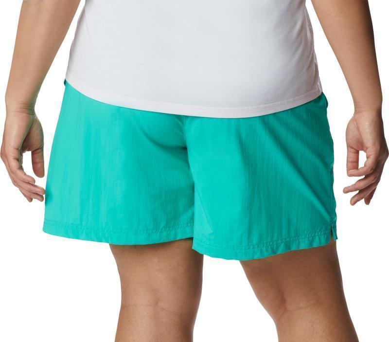 Sandy River Shorts, 6" Inseam - Plus - Womens - electric turquoise 1