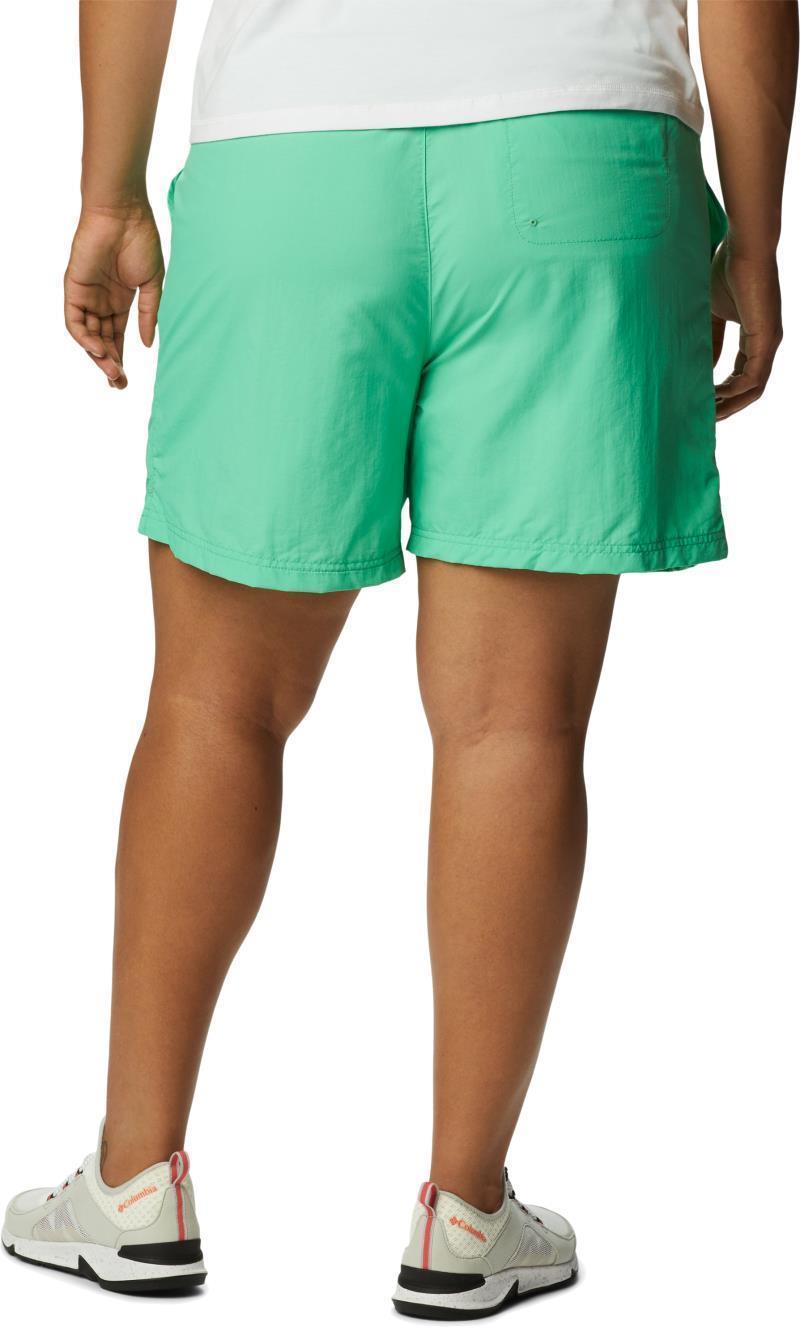 Sandy River Shorts, 6" Inseam - Plus - Womens - light jade 1