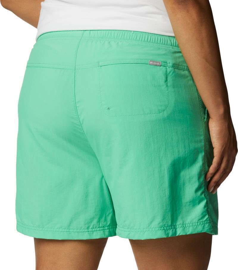 Sandy River Shorts, 6" Inseam - Plus - Womens - light jade 1