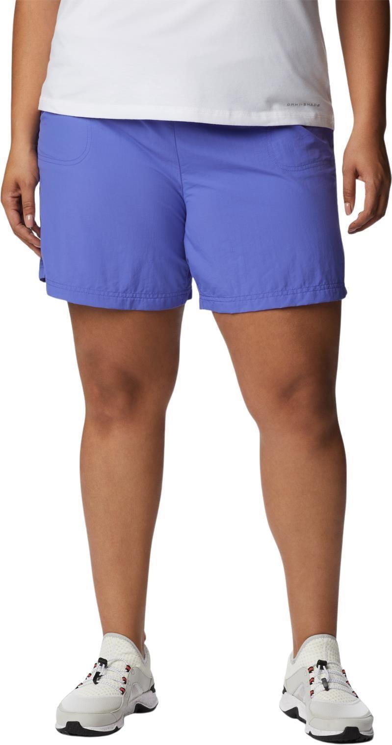 Sandy River Shorts, 6" Inseam - Plus - Womens - purple lotus 1