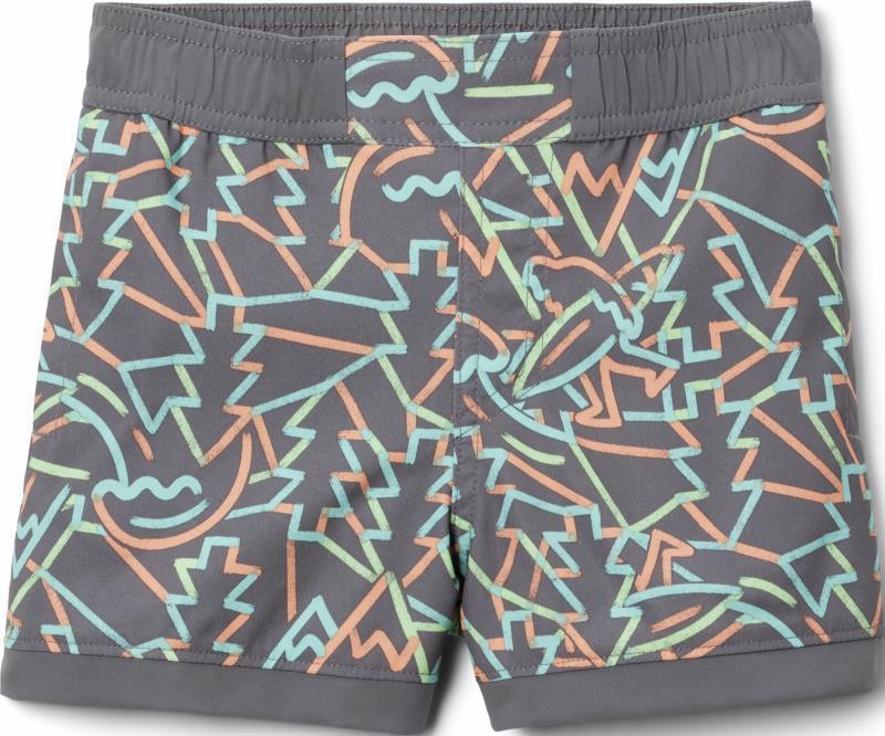 Sandy Shores Boardshort - Toddler Boys - City Grey Camptastic 1