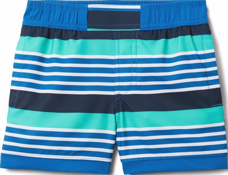 Sandy Shores Boardshorts - Toddler Boys - bright indigo milo stripe 1