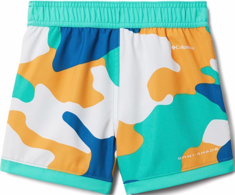 Sandy Shores Boardshorts - Toddler Boys - electric turquoise mod camo 1